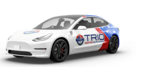 trio teslas